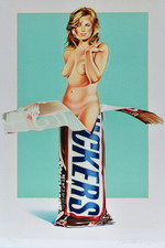 Mel Ramos Candy #2 Snickers