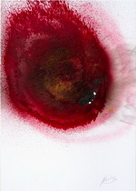 Otto Piene - zwei kleine L�cher gebrannt