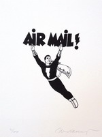 Mel Ramos Air Mail