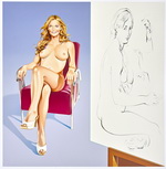Mel Ramos Drawing Lesson