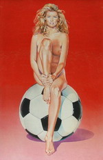 Mel Ramos Fussbal Funnie