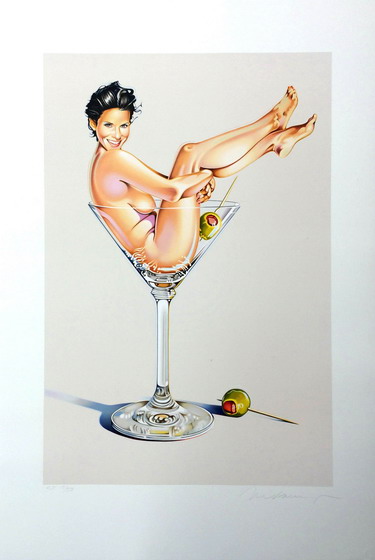 Mel Ramos Miss Martini #2