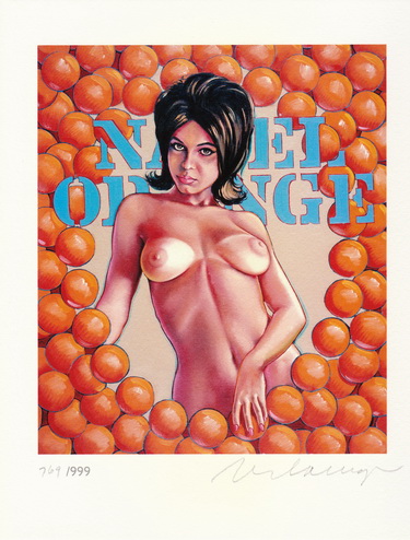 Mel Ramos Navel Oranges