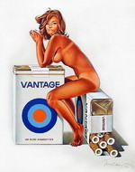 Mel Ramos Tobacco Red